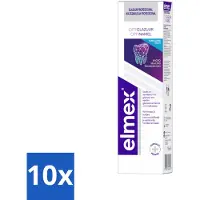 Elmex 10 x Tandpasta Glazuur Professional Opti-Glazuur 75 ml - Tandpasta - Glazuurbescherming - Tanderosie - Glazuurverlies - Tandenbescherming