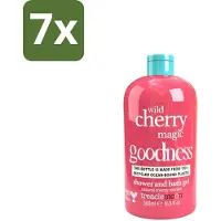 Treaclemoon 7 x – Douchegel – Wild Cherry Magic – 500 ml - Douchegel - Wild Cherry - Fruitige Geur - Kersen - Hydraterend