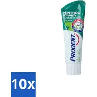 Prodent 10 x Tandpasta Menthol Power 75 ml - Tandpasta Menthol - Frisse Mond - Menthol - Munt - Eucalyptus