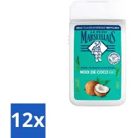 Le Petit Marseillais – Douche & Bad – Coco – 650 ml - Voordeelverpakking - 12 stuks
