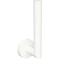 Sapho X-Round White reserve toiletrolhouder, wit mat