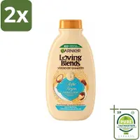 Garnier Loving Blends Rijke Argan Shampoo 300 ml - Voordeelverpakking - 2 stuks - Argan Shampoo - Arganolie