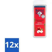 Le Petit Marseillais 12 x – Douchegel – Bio Katoenmelk & Papaver – 400 ml - Douchegel Bio - Katoenmelk - Papaver - Huid Verzorging - Milde Reiniging
