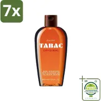 Tabac 7 x Original - Douchegel - Milde reiniging - 400 ml - Grootverpakking - Douchegel - Bad En Douchegel - Milde Reiniging - Huid Verzorging - Hydratatie