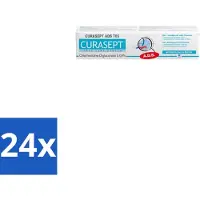 Curasept 24 x Gel-Tandpasta 0,05% CHX 75 ml - Tandpasta - Antibacteriële Tandpasta - Chloorhexidine - Tandvleesbescherming - Plaquevoorkomend