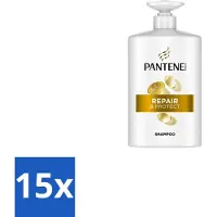 Pantene 15 x - Pro-V – Shampoo – Repair & Protect – 1000 ml - Voordeelverpakking - 15 stuks