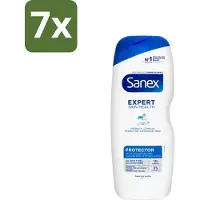 Sanex 7 x – Douchegel – Expert Skin Health Protector – 600 ml - Kabel - Kabels - Kabelsysteem - Kabelsysteem