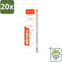 Elmex 20 x Tandpasta Anti-Cariës Original 75 ml - Grootverpakking - Anti-cariës - Tandpasta - Cariës - Gaatjes - Tanden