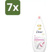 Dove 7 x – Badcrème – Soothing Almond Oil & Hibiscus – 720 ml - Douchegel - Huidverzorging - Kalmerend - Schuim - Amandelolie