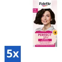 Schwarzkopf Poly Palette – Haarverf – 3-0 Zwartbruin – 115 ml - Bulkverpakking - 5 stuks