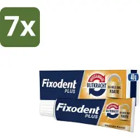 Fixodent 7 x Kleefpasta Plus Dual Power 40 gr - Kleefpasta Kunstgebit - Onverslaanbare Bijtkracht - Kunstgebit Fixatie - Bijtkracht Kunstgebit - Kunstgebit Comfort