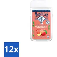 Le Petit Marseillais – Douchegel – Pêche Blanche & Nectarine Bio – 250 ml - Voordeelverpakking - 12 stuks