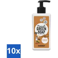 Marcel's Green Soap Marcel’s Green Soap – Handzeep – Sandelhout & Kardemom – 250 ml - Bulkverpakking - 10 stuks