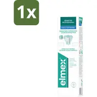 Elmex 1 x Tandpasta Sensitive Professional Gentle Whitening 75 ml - Gevoelige Tanden - Tandpasta Whitening - Pro-Argin - Tandgevoeligheid - Tandpasta Voor Gevoelige Tanden