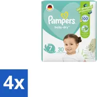 Pampers – Luiers – Active Baby Dry Maat 7 – 30 Luiers - Voordeelverpakking - 4 stuks