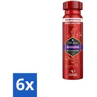 Old Spice – Deospray – Rockstar – 150 ml - Voordeelverpakking - 6 stuks