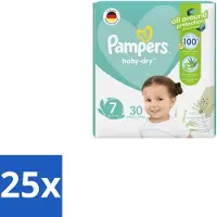 Pampers – Luiers – Active Baby Dry Maat 7 – 30 Luiers - Bulkverpakking - 25 stuks