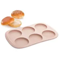 Tescoma - TE629518 - Broodjes bakvorm - hamburger - siliconen - Ø 9 cm