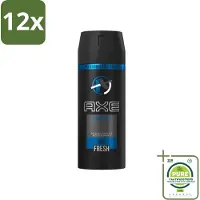 Axe - Deodorant Bodyspray - 48hrs Fresh - Anarchy for Him - 150 ml - Voordeelverpakking - 12 stuks - Anarchy for Him - Deodorant bodyspray