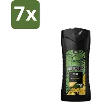 Axe 7 x - Douchegel - Wild - 400 ml - Douchegel - Frisheid - Mojito - Cederhout -
