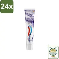 Aquafresh - Tandpasta - Whitening - Stralend Witte Tanden - 100 ml - Voordeelverpakking - 24 stuks - Stralende tanden - Tanden reinigen