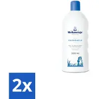 Melkmeisje 2 x Bad en Douche Crème Karnemelk 2000 ml - Bad En Doucheschuim - Karnemelk Badschuim - Badschuim - Voedend Badschuim - Milde Badschuim