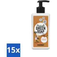 Marcel's Green Soap Marcel’s Green Soap – Handzeep – Sandelhout & Kardemom – 250 ml - Bulkverpakking - 15 stuks