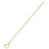 Giorgio Martello Verlengketting / verleng collier / verlengstukje lengte ca. 7cm. 375/- goud met veerring sluiting. Lengte 7cm en inhaakbaar mogelijkheid in iedere schakel.