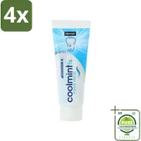 Sence - Freshmint - Tandpasta - Met Fluor - 75 ml - Voordeelverpakking - 4 stuks - Tandpasta - Fluoride