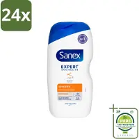 Sanex Douchegel Expert Skin Health Sensitive 400 ml - Voordeelverpakking - 24 stuks - Gevoelige huid - Douchegel