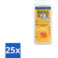 Le Petit Marseillais – Douche & Bad – Honing – 650 ml - Bulkverpakking - 25 stuks
