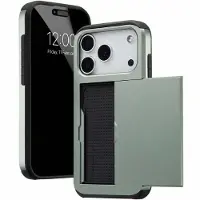 IMoshion Backcover met pasjeshouder voor de Apple iPhone 18 Pro / 17 Pro - Groen
