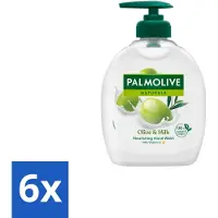Palmolive Handzeep Naturals Olijf Melk 300 ml - Voordeelverpakking - 6 stuks