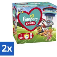 Pampers – Luierbroekjes – Pants Paw Patrol Maat 4 – 72 Luiers - Voordeelverpakking - 2 stuks