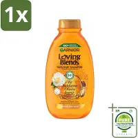 Garnier 1 x Loving Blends Argan- en Cameliaolie Shampoo 300 ml - Droog Haar - Dof Haar - Haarvoeding - Haarherstel - Arganolie