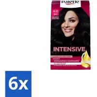 Schwarzkopf Poly Palette – Haarverf – 750 Chocoladebruin / 3-65 – 115 ml - Voordeelverpakking - 6 stuks