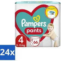 Pampers – Luierbroekjes – Pants Maat 4 – 66 Luiers - Voordeelverpakking - 24 stuks