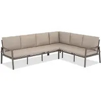 Garden Point Moderne tuinbank Vigo bruin