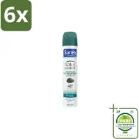 Sanex – Deodorant Spray – Aluinsteen – 200 ml - Voordeelverpakking - 6 stuks - Deodorant spray - Natuurlijke deodorant