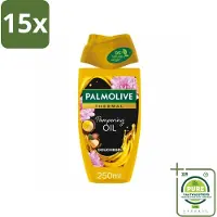 Palmolive 15 x Douchegel Thermal Pampering Oil 250 ml - Grootverpakking - Douchegel - Macadamia-olie - Herstel - Hydrateren - Verzorging