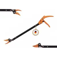 Famanu – Snoeischaar met lange steel en roterende handgreep, takkenschaar met titanium mes, 65 cm lang, ideaal voor tuinonderhoud