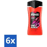 Axe – Douchegel – Sport Refresh – 250 ml - Voordeelverpakking - 6 stuks
