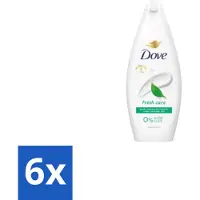 Dove – Douchegel – Fresh Care – 250 ml - Voordeelverpakking - 6 stuks