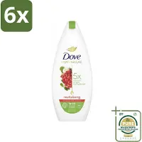 Dove - Douchegel - Revitalising - Verfrissend - 225 ml - Voordeelverpakking - 6 stuks - Verfrissend - Revitaliserend