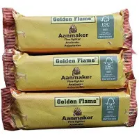 Golden Flame Grote aanmaakblokken (Inhoud 6 stuks)