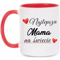 Alfa Moederdag Mok - Wit/Rood - Cadeau voor Mama