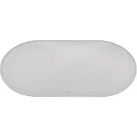 Alessi Anti slip mat - Voermat - Placemat huisdier - Siliconen - Grijs - Groot