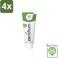 Zendium Tandpasta Extra Fresh 75 ml - Voordeelverpakking - 4 stuks - Tandpasta - Enzymen