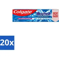 Colgate 20 x Tandpasta Maxfresh Coolmint 100 ml - Tandpasta - Frisse Adem - Mondhygiëne - Cariës Bestrijden - Tandplak Verwijderen