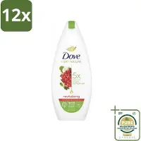Dove - Douchegel - Revitalising - Verfrissend - 225 ml - Voordeelverpakking - 12 stuks - Verfrissend - Revitaliserend
